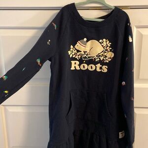 Roots Christmas dress: size 9-10